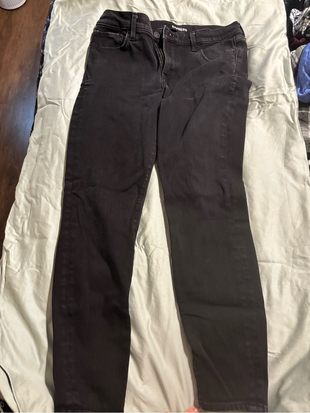 Express Women’s Skinny Jeans in Dark Brown